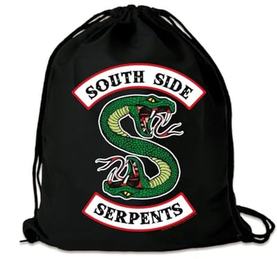 Gymtas South Side Serpents - Stevige Trekkoord Tas met Logo