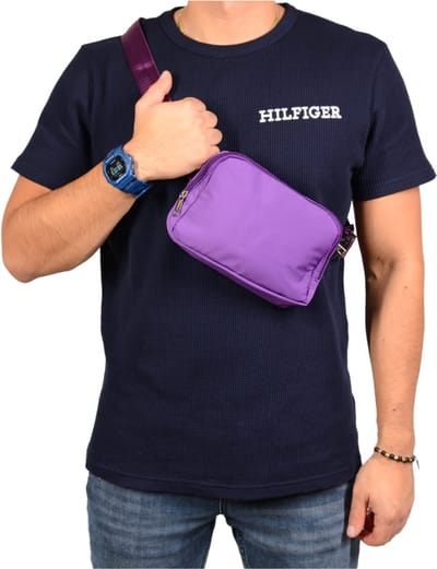 S4D® - Heuptas - Fanny Pack - Buideltas - Schoudertas - Heuptasje Dames en Heren - Ideaal Voor Al Uw Stijlvolle Outfits - Magic Purple