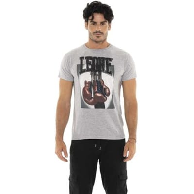 T-shirt Korte Mouw Leone 1947 Man Short Sleeves Celebrated