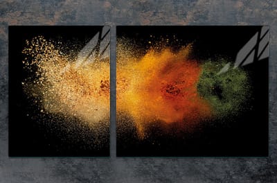 TMK ArtDeko - Snijplank - Gehard Glas - 100x52 cm - Przyprawy