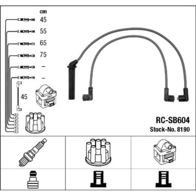 Bougiekabelset NGK 8190