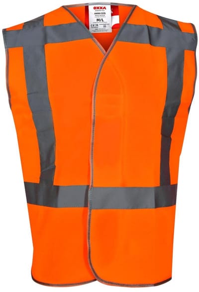 OXXA 0175 Verkeersvest RWS High Vis - Mannen - Oranje - 3XL/4XL