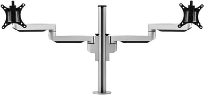 Filex - Galaxy Dubbel monitorarm (2 x 3 scharnierpunten) - Zilver