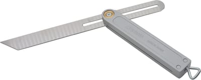 Shinwa timmermanshaak 20 cm (33919), hoekmeter, schuifmaat - Made in Japan