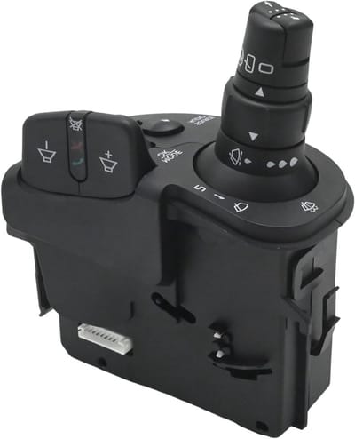 Wisserschakelaar en Stuurschakelaar Vervanging voor Renault Clio III en Kangoo, 2005-2011, 7701068115 Compatible