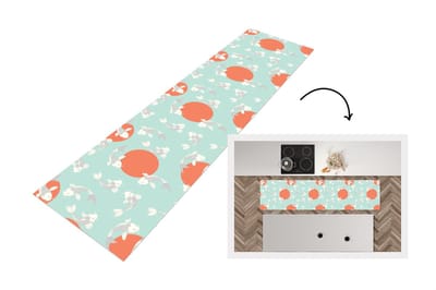 Keukenloper - Loper keuken - Patroon - Vis - Japan - Dier - 200x50 cm - Keukenloper vinyl