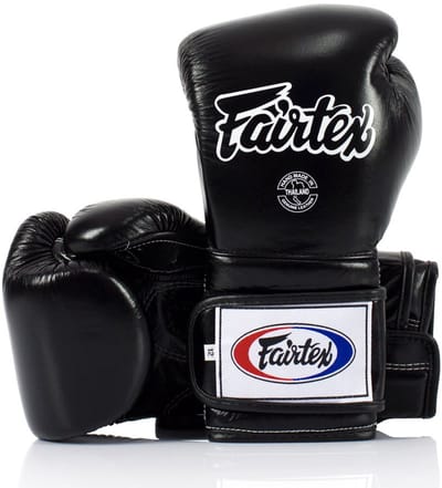 Fairtex BGV9 Heavy Hitter Bokshandschoenen – Mexican Style – Zwart – 16 oz