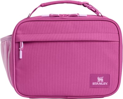 STANLEY The Assembly Lunch Box 3,5 L (Drak Blossom) – Geïsoleerde Lunchtas – Koeltas met Flessenvak & Voorvak – Food-Safe Voering