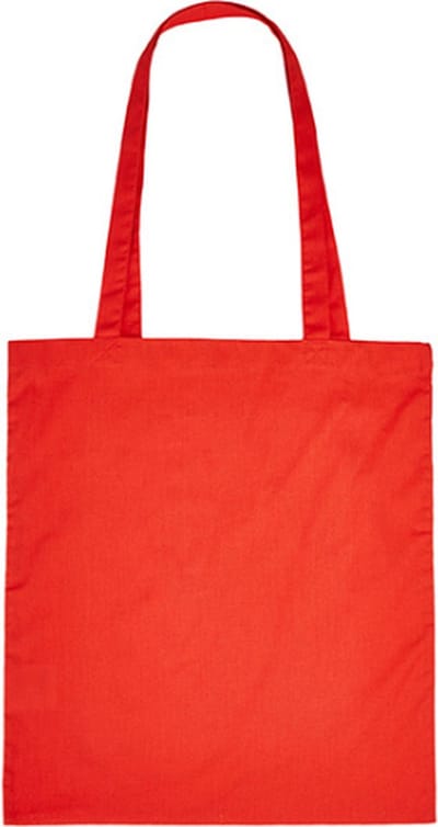 Katoenen tassen Shopping tassen - ROOD- 100% Katoen