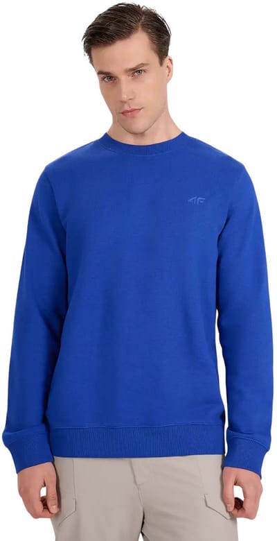 4F Sweater Heren Kobaltblauw - Maat S