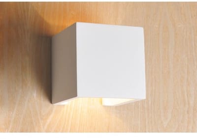 Integral wandlamp Kozani decoratief overschilderbaar gips voor 1x G9 lichtbron | G9 | Max 1X40W exclusief