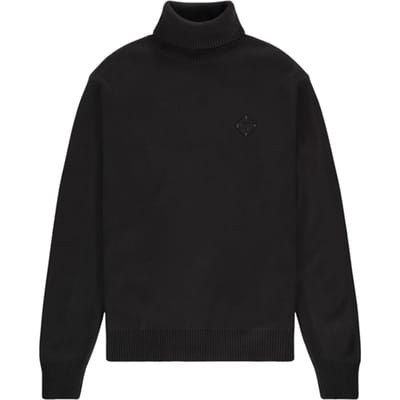 In Gold We Trust Unisex The Maturity Jet Black Size: S | Turtlenecks Outlet | Heren | Zwart
