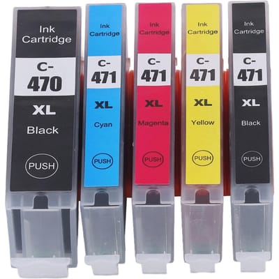 Inktcartridge Printer Accessoire Onderdeel voor PIXMA MG5740 MG6840 MG7740 TS5040 TS6040 TS8040 5 Kleuren BK BK C M Y