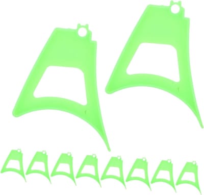 Brandblusser Beugel - Brandblusser Houder - Veiligheid Borging - Universele Compatibiliteit - 7x6.5x1.2cm - Lichtgroen
