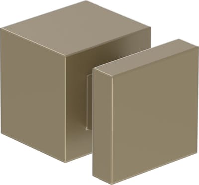 psmlighting Cascade Wandhaak | L20xB20xD30mm | Aluminium | Anodic bronze