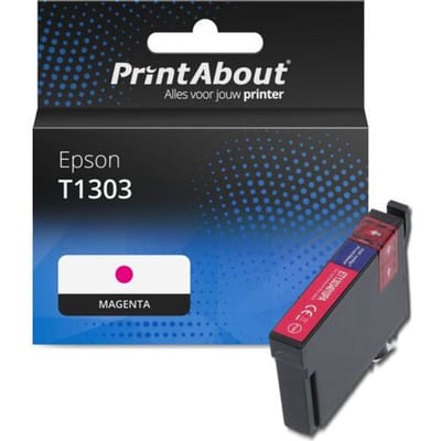 PrintAbout Inktcartridge T1303 Magenta Hoge capaciteit geschikt voor Epson