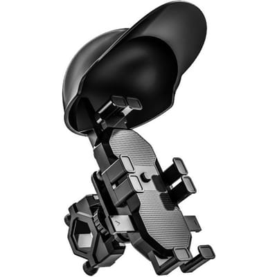 Motorfiets Telefoonhouder Fiets Telefoonhouder Scooter Telefoonklem voor 4,7       tot 7,4        Smartphones, Handlebar Installation