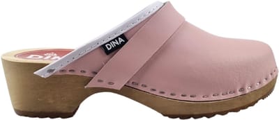 Dina Zweedse klompen - Tuinklompen - Thuisklompen - Dames klompen - Zacht Roze - maat 38