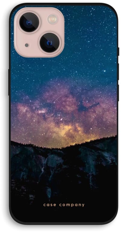 Case Company® - Hoesje geschikt voor iPhone 13 hoesje - Travel to space - Biologisch Afbreekbaar Telefoonhoesje - Bescherming alle Kanten en Schermrand