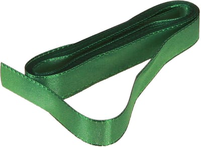 Decoratief lint groen cadeaulint zelfkant donkergroen 15mm 3m x 10 stu