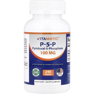 Vitamatic, P-5-P, 100mg, 240 tabletten