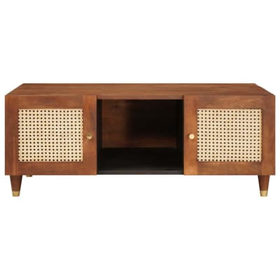 vidaXL - Salontafel - 100 - x - 54 - x - 40 - cm - Massief - Mango - Hout