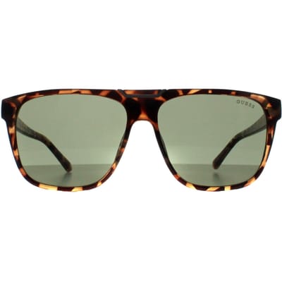 Guess Square Heren Blond Havana Groen GU00056