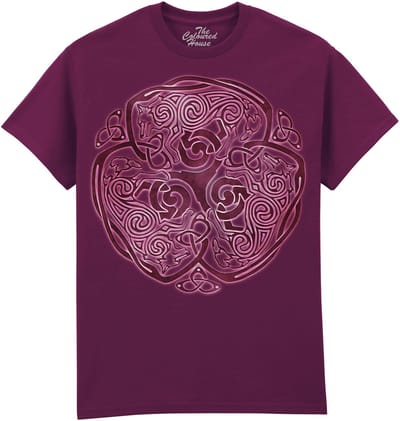 Wolf Symbol The Coloured House T-shirt M