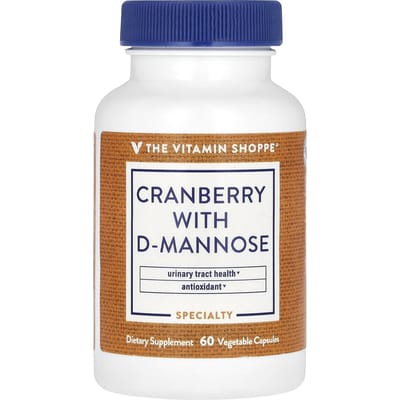 Cranberry met D-Mannose, 60 Veggie Capsules