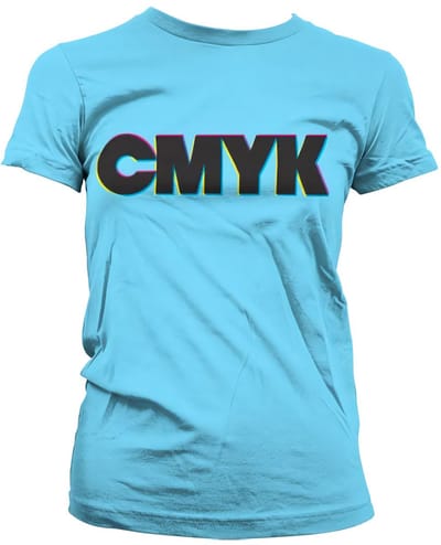 Hybris Dames T-shirt Cmyk Girly SH-5-15521-H30-8