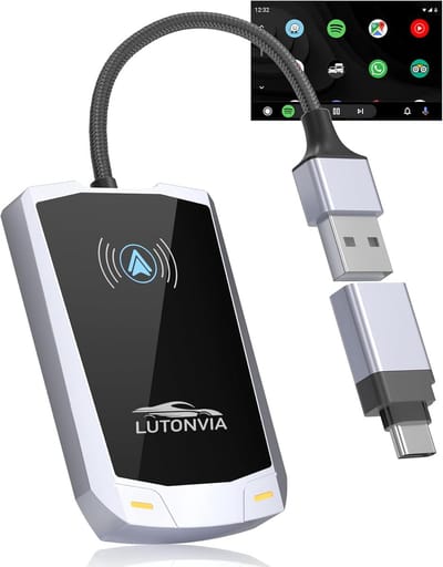 Draadloze Android Auto Adapter - Plug & Play USB Dongle voor Auto's vanaf 2015