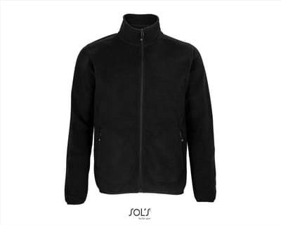 SOL'S Men´s Factor Zipped Fleece Jacket L03823 - Black - S