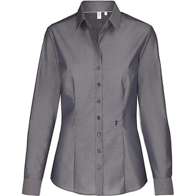 Damesblouse met lange mouwen Seidensticker Slim Fit 1/1 Kent