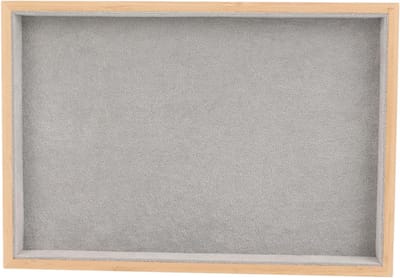 Sieraden Organizer voor Oorbellen, Kettingen en Ringen - Stapelbare, Lichtgewicht en Stofdichte Velvet Tray