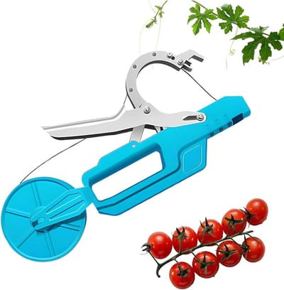 Draadloze Bindmachine - Plantenbinder Tuin - Snel Planten Bindend - Elektrische Hulp - 50mm Diameter - Oranje