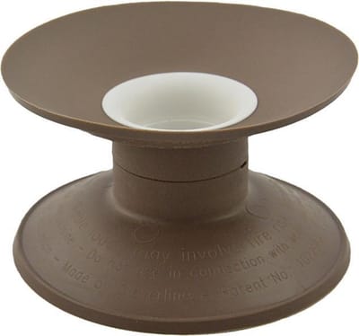 Snoeren oprollen met Cable Organizer XL - Taupe/ wit