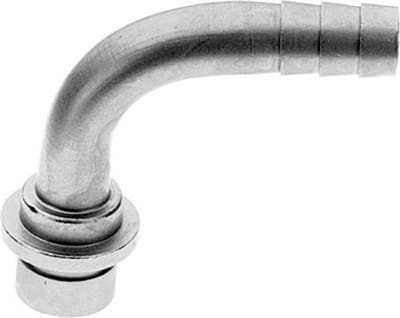 Slangtule gebogen 7mm - voor bier- of CO2-slangen