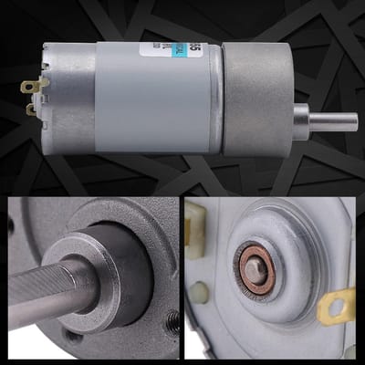 Moteur Geared à Grande Torsion DC 15W CWCCW 12V 200tr/min