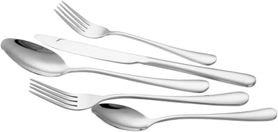 Betaalbare Goederen® Bestekset - 16-delig - Silver - Besteksets - Bestekset 12 Persoons - Vorken - Messen - Lepels