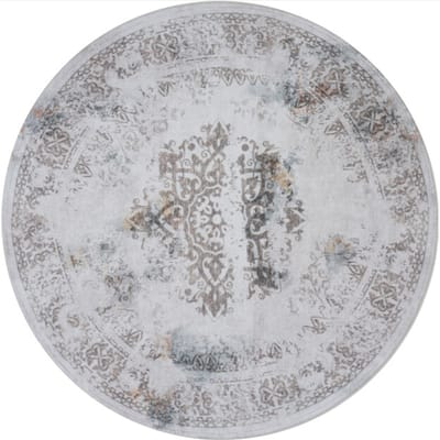 Veer Carpets Vloerkleed juud rond ø120 cm