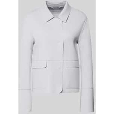 Blazer met kentkraag en opgezette klepzakken