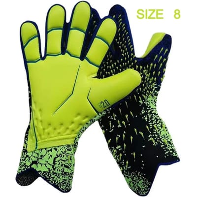 Voetbal Keepershandschoenen Sterke Grip voor Voetbal Keeper Keepershandschoenen met Maat 6/7/8/9/10 Voetbalhandschoenen voor Volwassen Doel