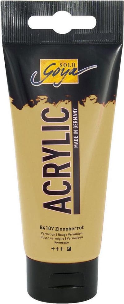 Solo Goya Gouden Acrylverf - 100ml tube - Hoge kwaliteit A-merk