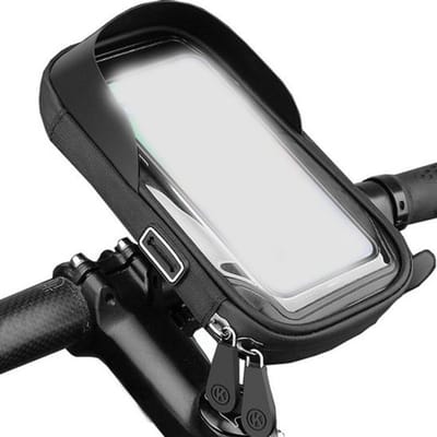 Telefoonhouder voor Fiets - Telefoonhouder Waterdicht 360° draaibaar Touchscreen Fietstas iPhone Samsung Smart Phone tot 64 inch