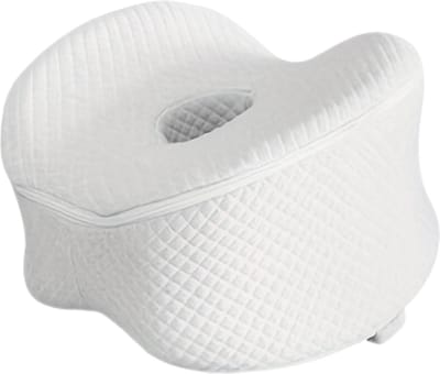 Bovista Orthopedisch Kniekussen Voor In Bed - Zijslaapkussen - Beenkussen - Volwassenen - Orthopedisch Kniekussen - Wit