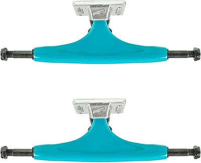 Skateboard Trucks Set 5.0 Inch Hanger Teal/Zwart - Duurzame Legering voor 7.7 Inch Board