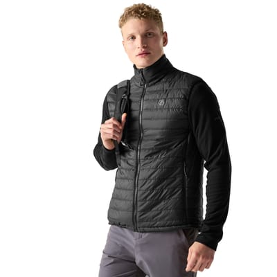 Dare 2B Heren Air Lite Body Warmer (Zwart)