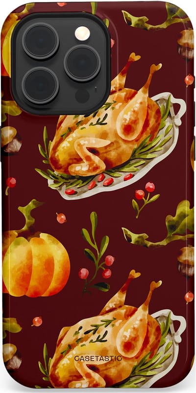 Casetastic Hoesje Geschikt voor Apple iPhone 15 Pro Max Magsafe - Stijlvolle Beschermende Duo-layer Case - Overvloed