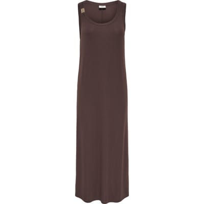 Jacqueline de Yong Jurk Jdyuffa S/l Long Dress Jrs Exp 15391025 Chicory Coffee Dames Maat - XS