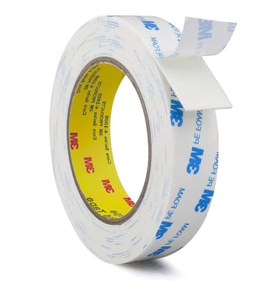 Allecto Plus - Dubbelzijdig plakband voor binnen en buiten - Waterdicht - Montageband voor objectbevestiging - PE-schuim - Duurzame toepassingen - 20 mm x 3 m - Zelfklevend - Multifunctioneel